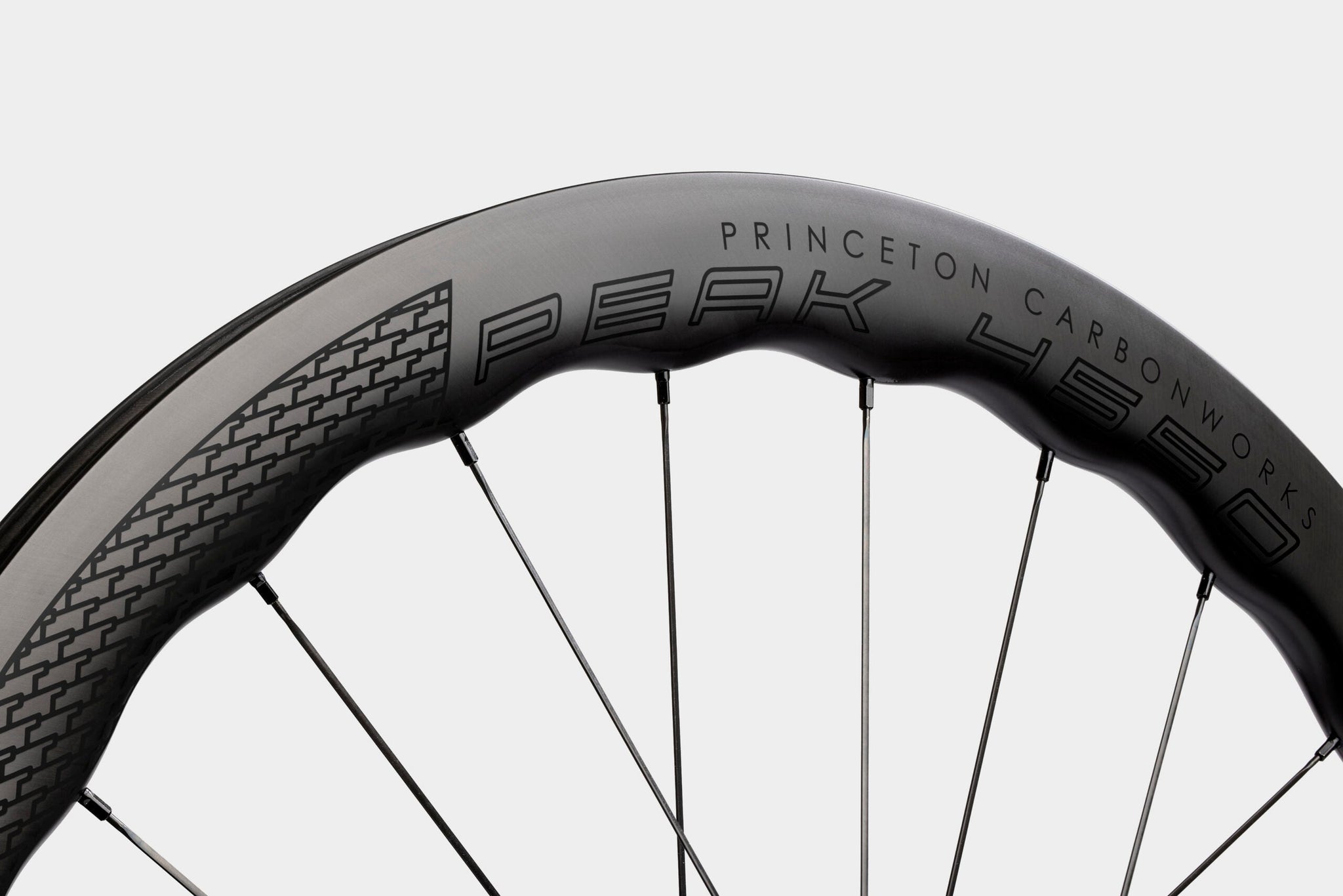 PEAK 4550 Road Wheelset - Rim Brake | Matt Black | Sram/Shimano