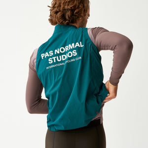 Mechanism Rain Gilet - Teal