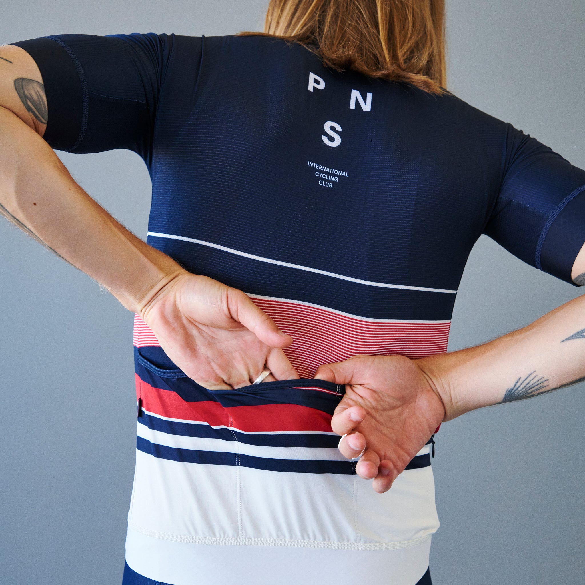 Mechanism Late drop Jersey - Navy