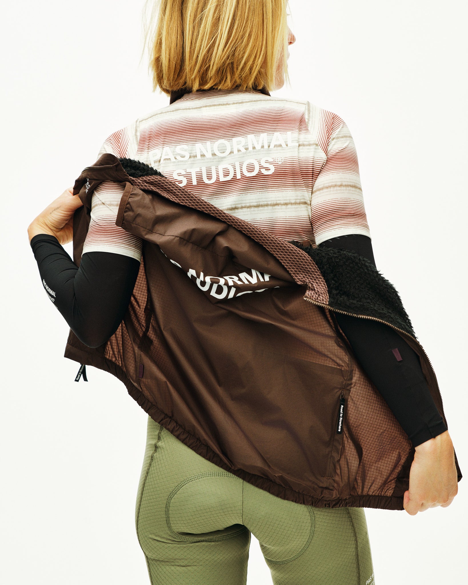 Women's Essential Jersey - Off White Stripe