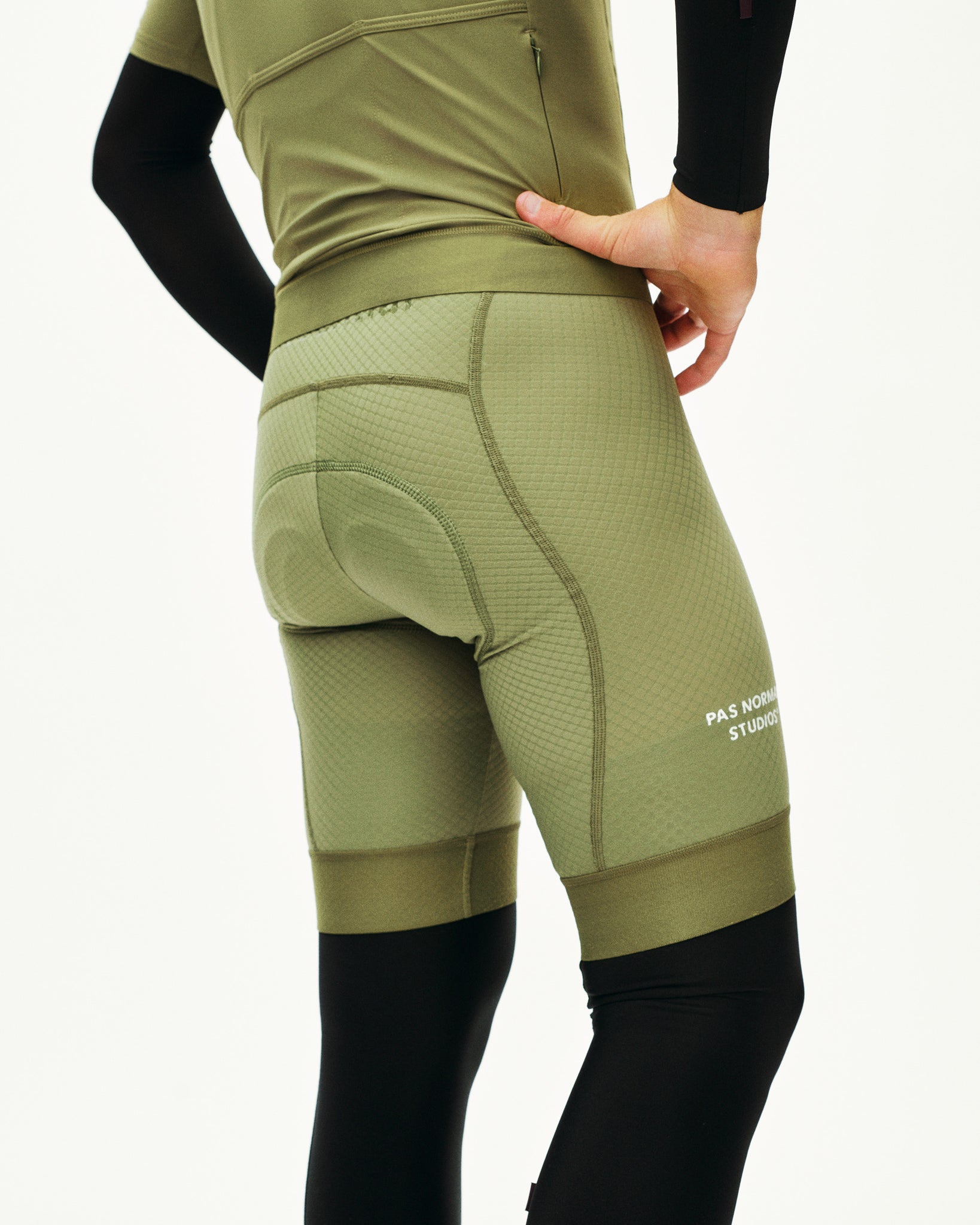 Men's Essential Bibs - Light Olive