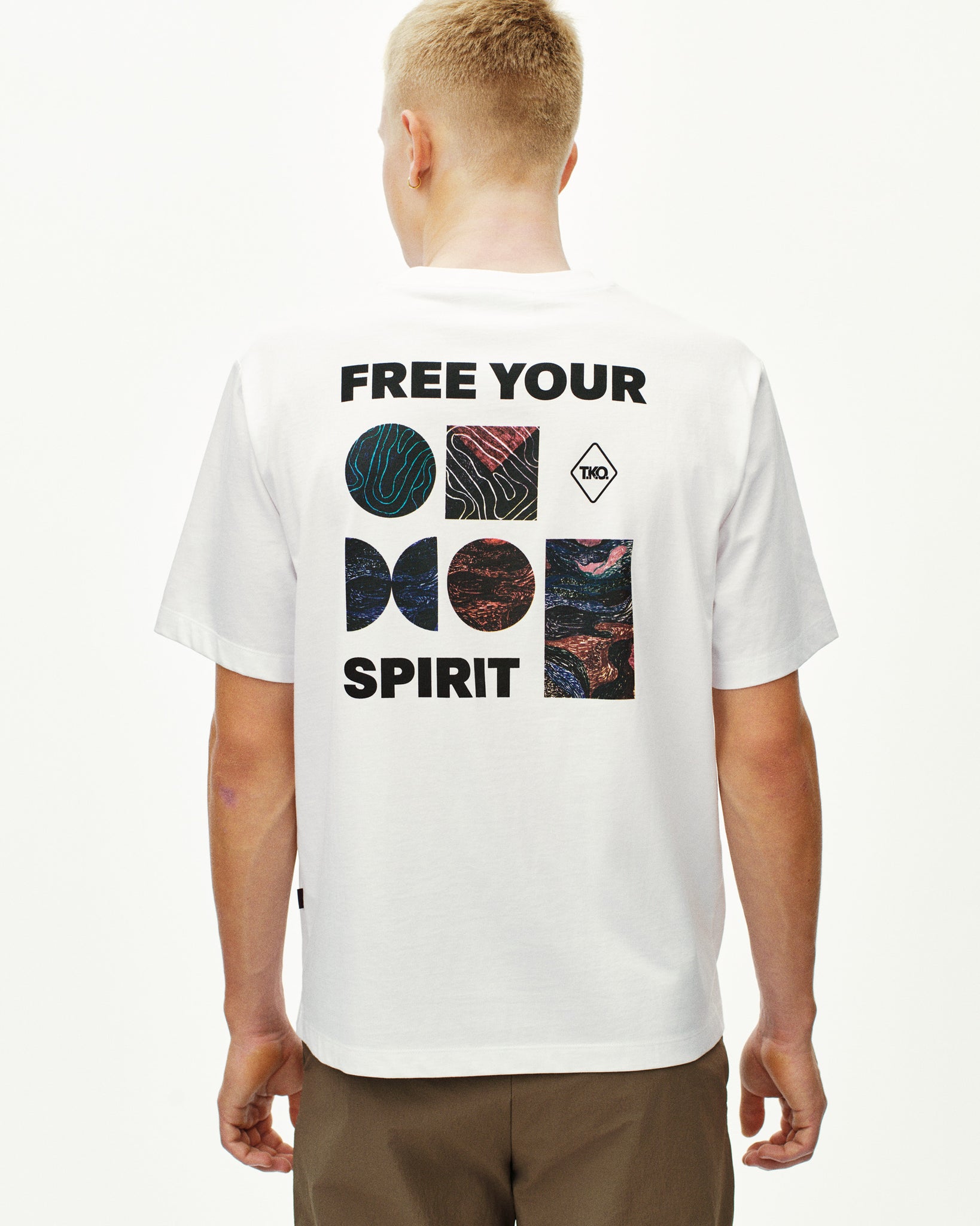 T.K.O Off-Race Graphic T-Shirt - White