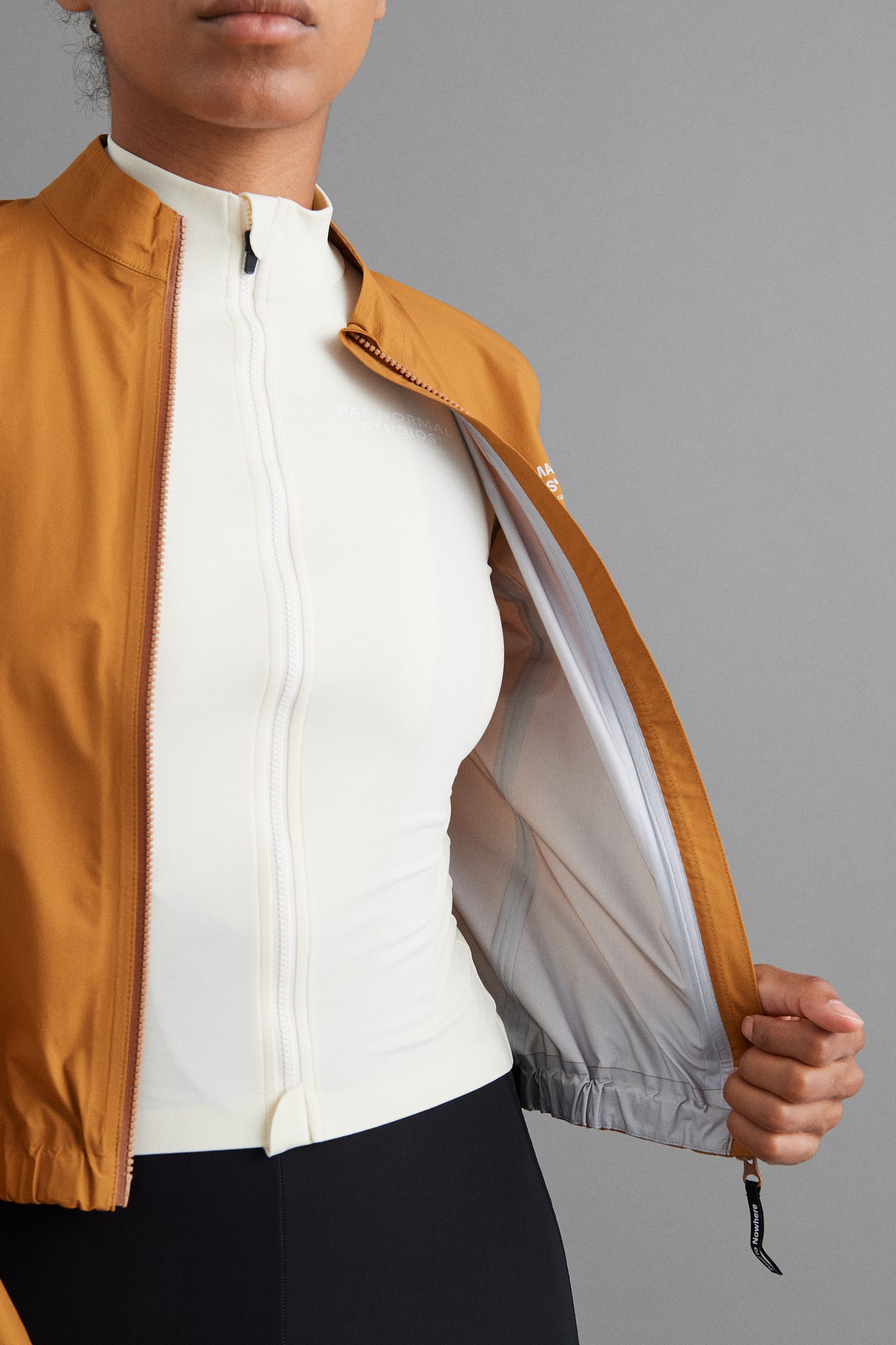 Women's Mechanism Rain Jacket - Burned Orange