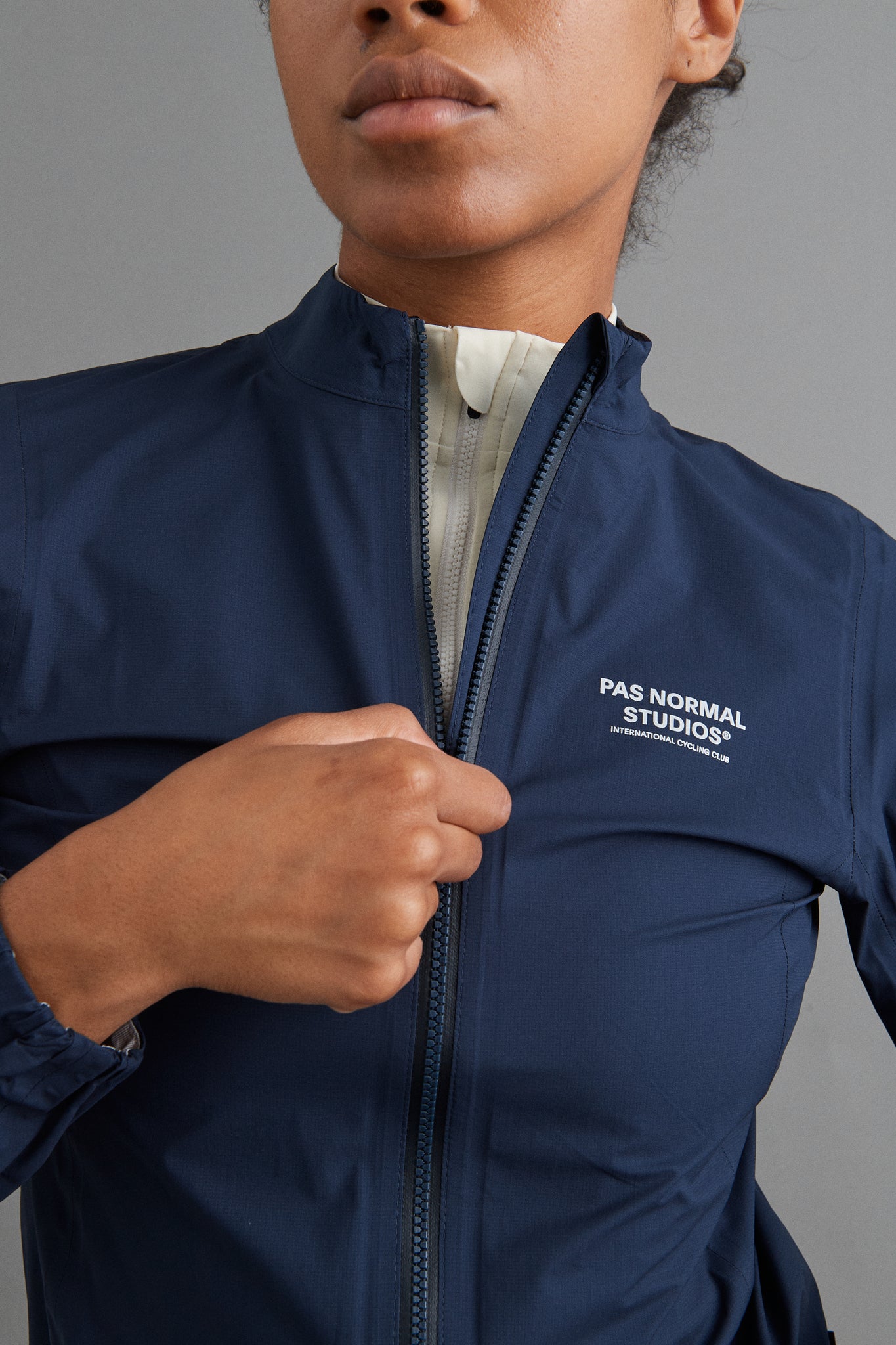 Women's Mechanism Rain Jacket - Navy
