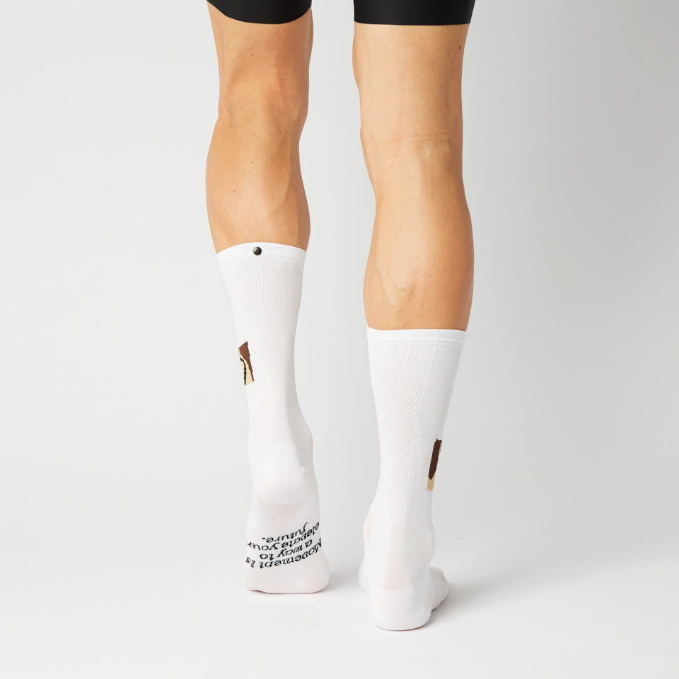Movement Socks - Collage White