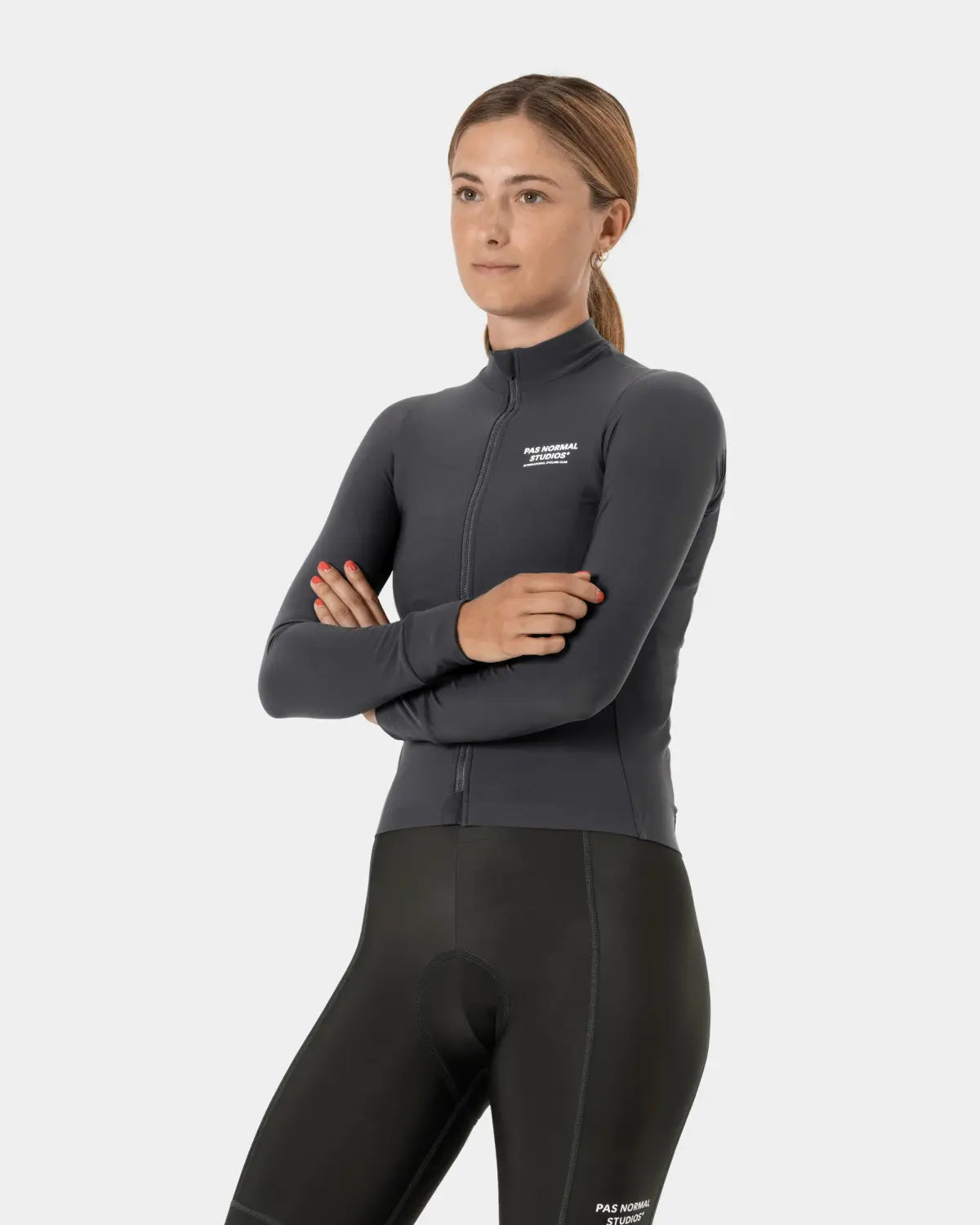 Women's Mechanism Long Sleeve Jersey -Anthracite