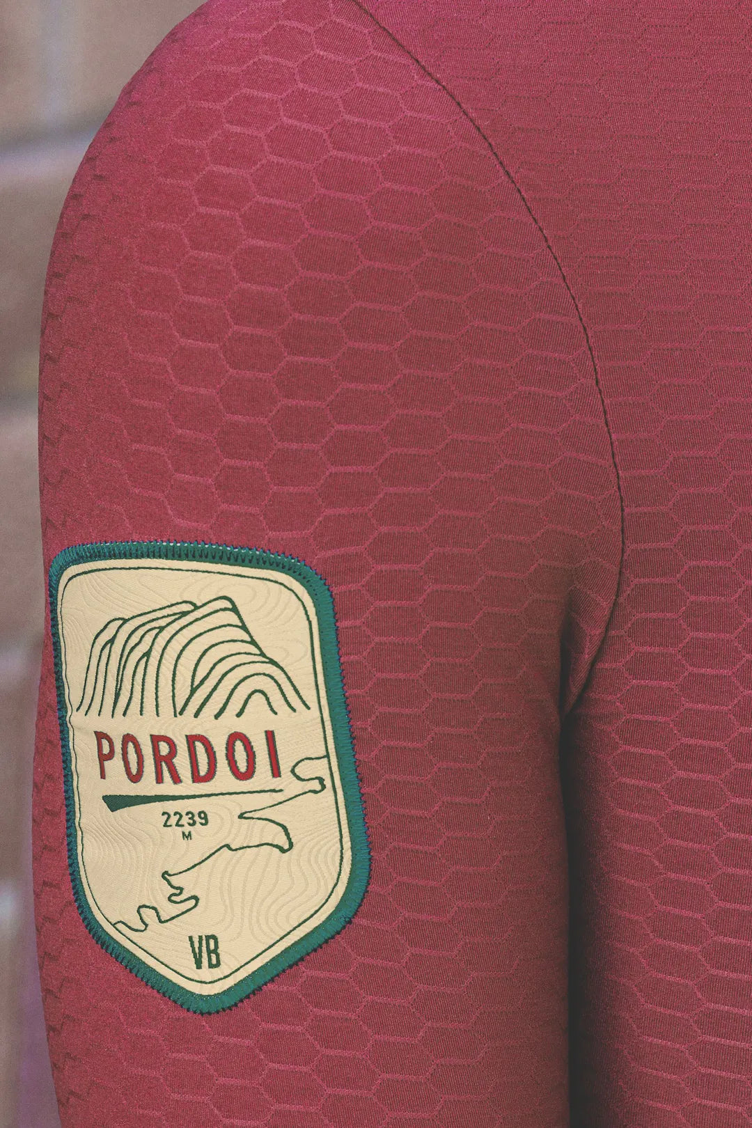 Pordoi SS Jersey (Rhubarb)