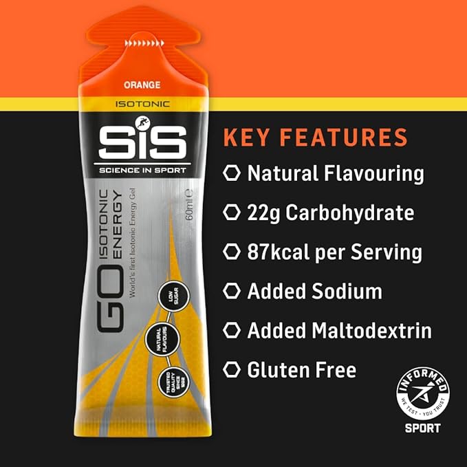 SiS GO Isotonic Energy Gel - Orange 60ml