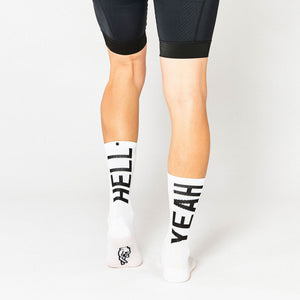 Hell Yeah 2.0 Socks - White