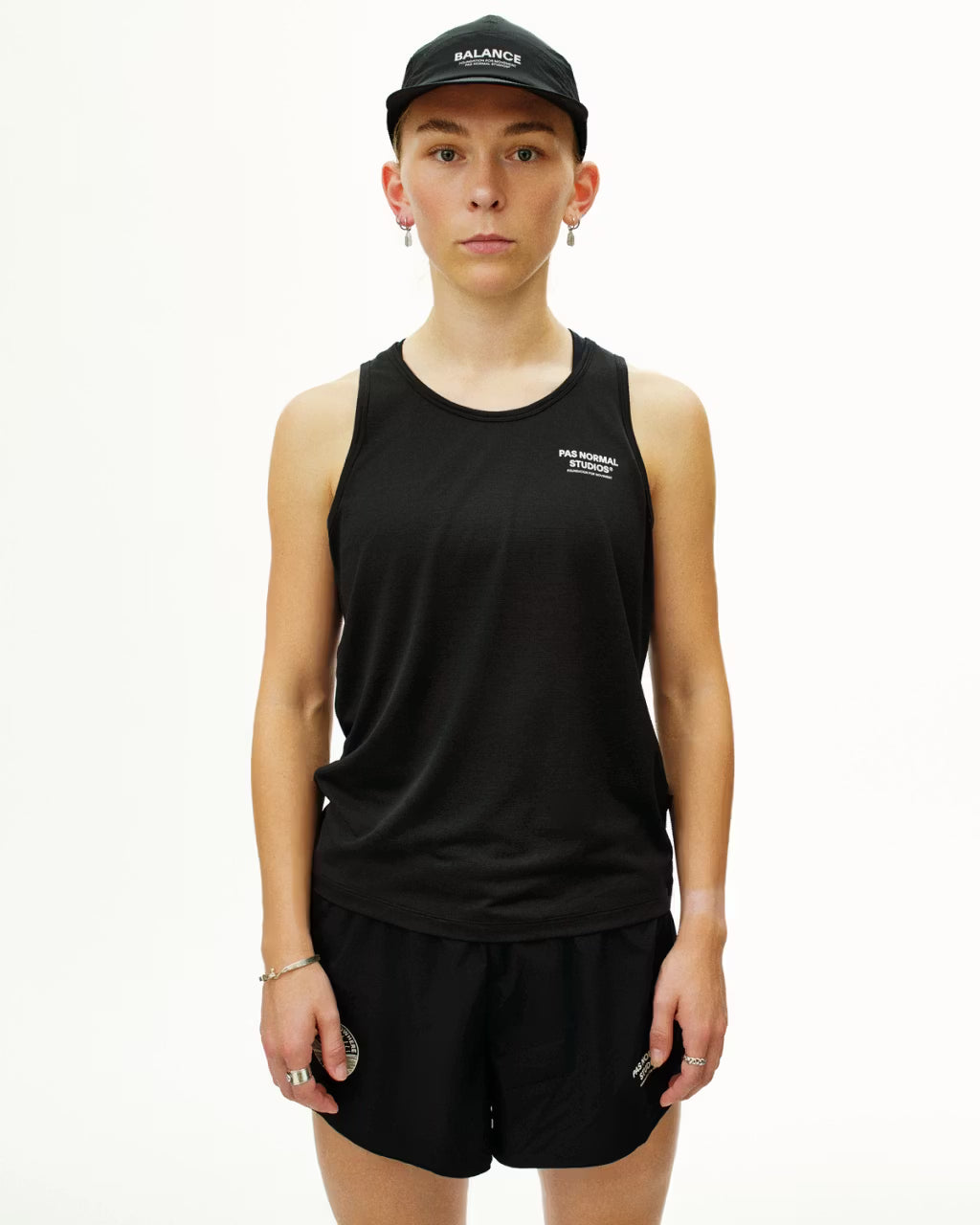 Women's balance Singlet - Black