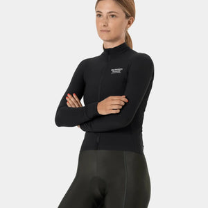 Women's Mechanism Long Sleeve Jersey - Black