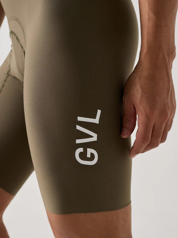 Givelo | Men's Lacefly Bib Shorts - Military