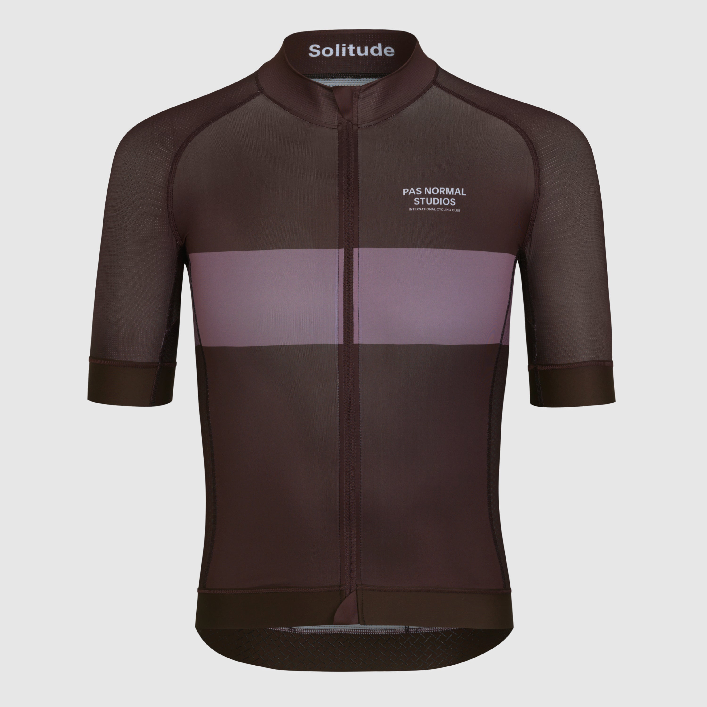 Men's Solitude jersey - Dark Red Stripe – Pedal Cycling & Coffee