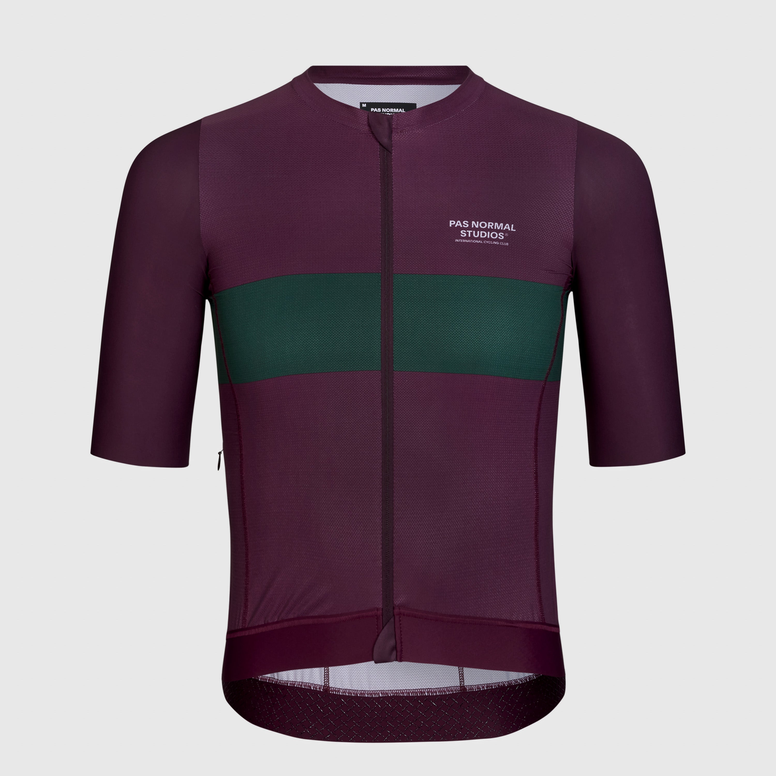 Solitude jersey - Burgundy Stripe – Pedal Cycling & Coffee