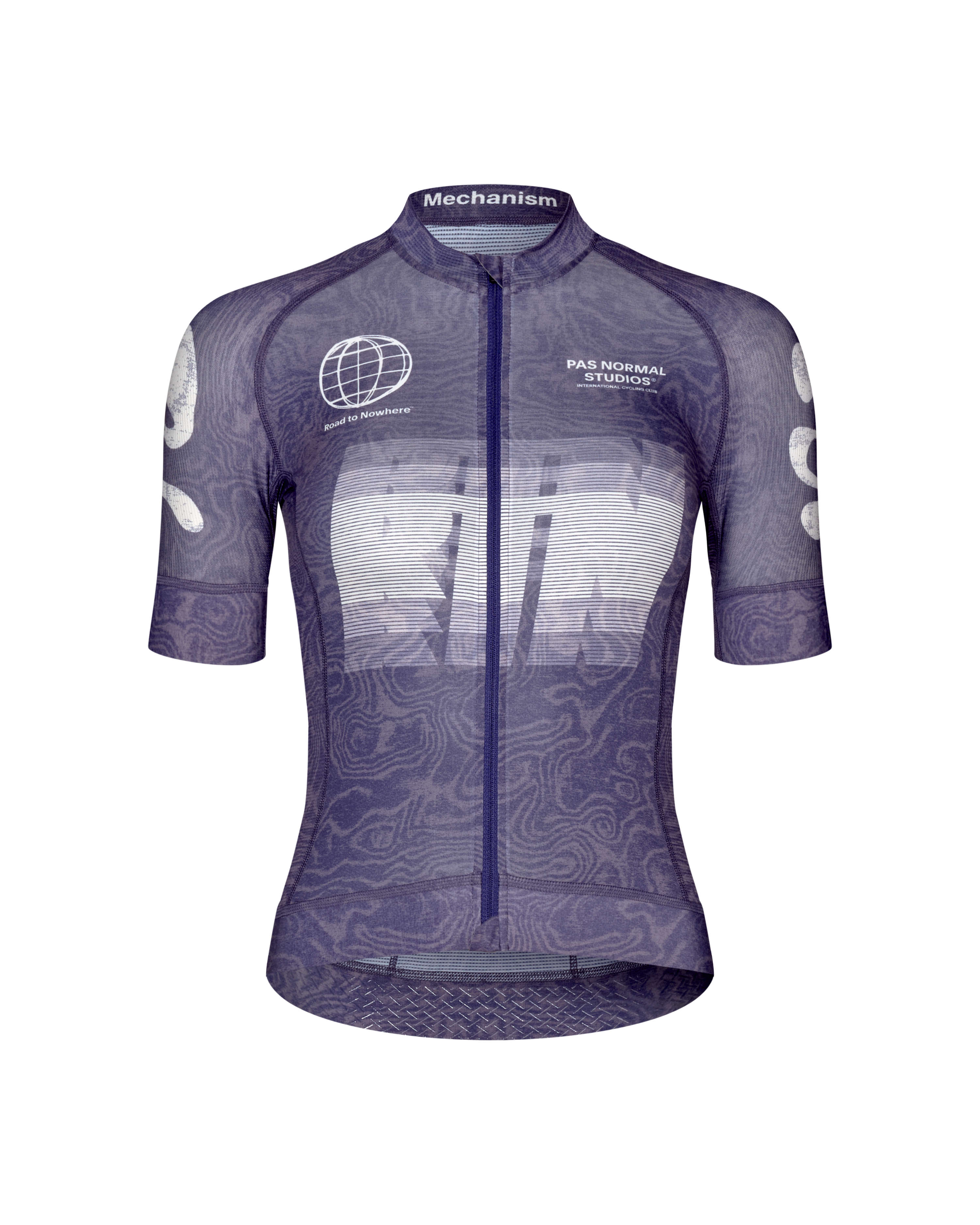 Women's Mechanism Logo Jersey - AOP RTN Dark Purple – Pedal