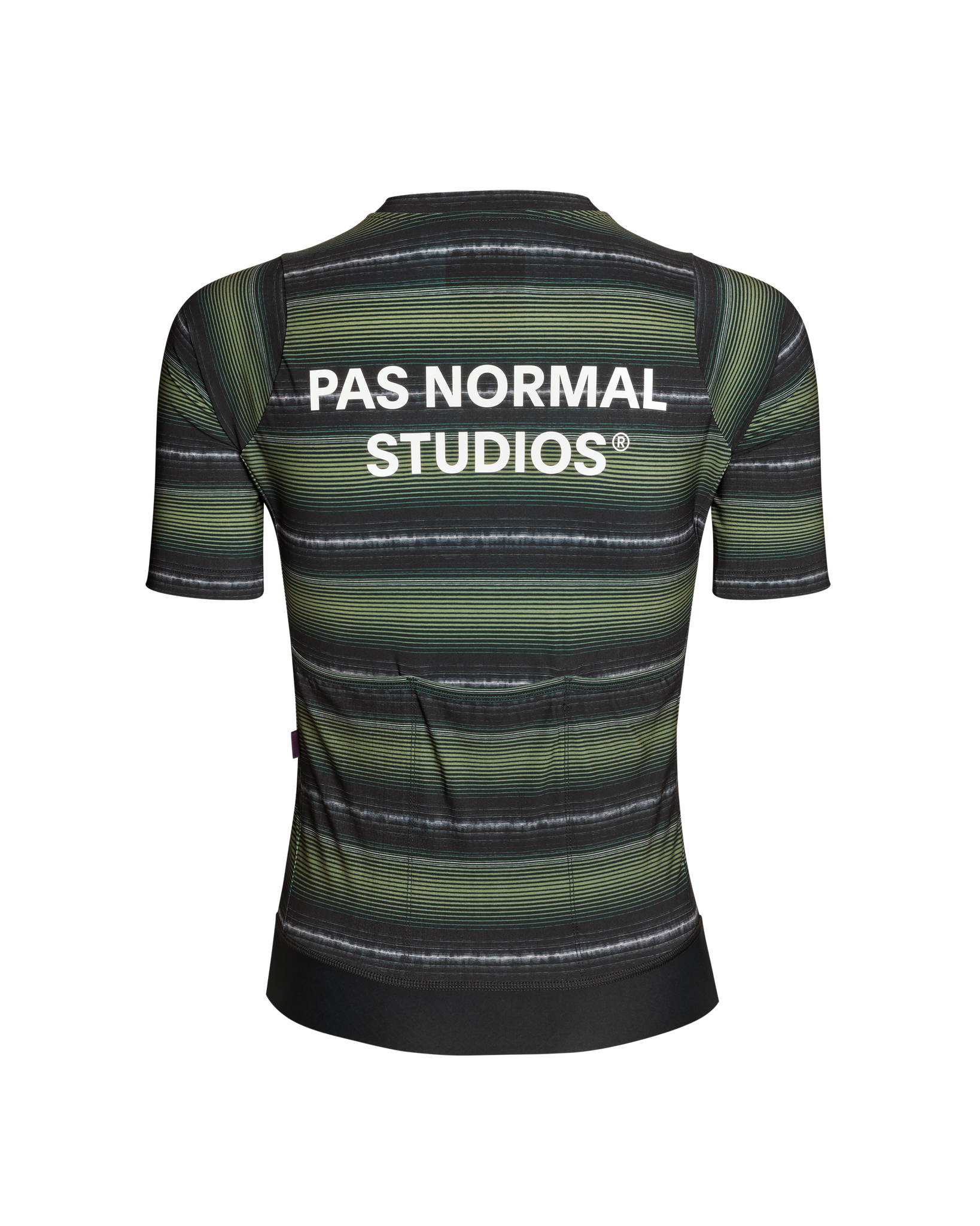 Women's Essential Jersey - Light Olive Stripe