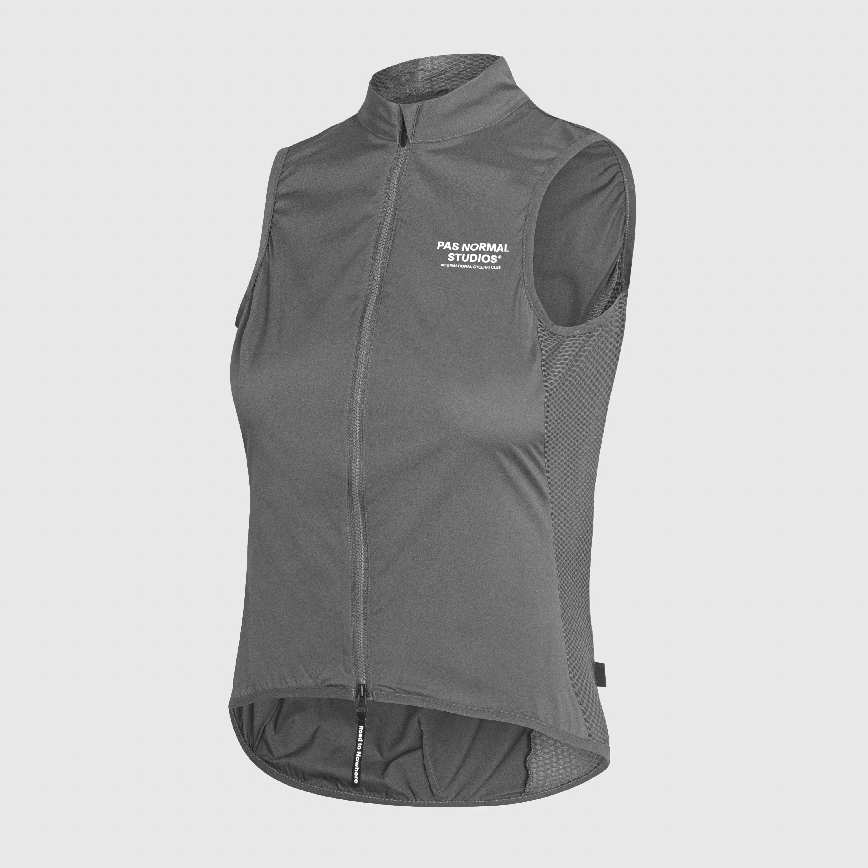 Women's Mechanism Stow Away Gilet - Dark Grey – Pedal Cycling & Coffee