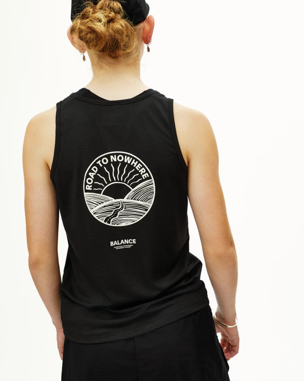 Women's balance Singlet - Black