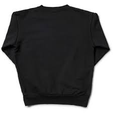 Crew Neck Classic Logo - Black