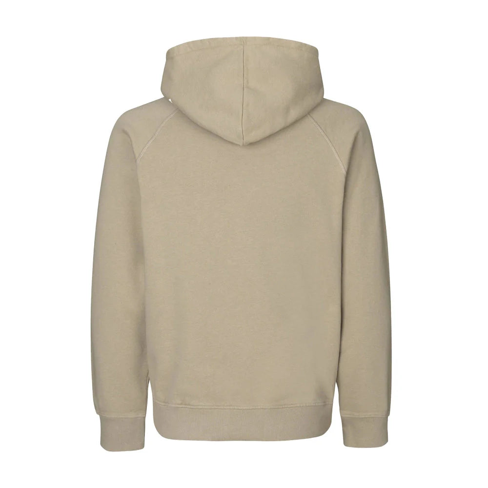 Off-Race | Logo Hoodie — Beige